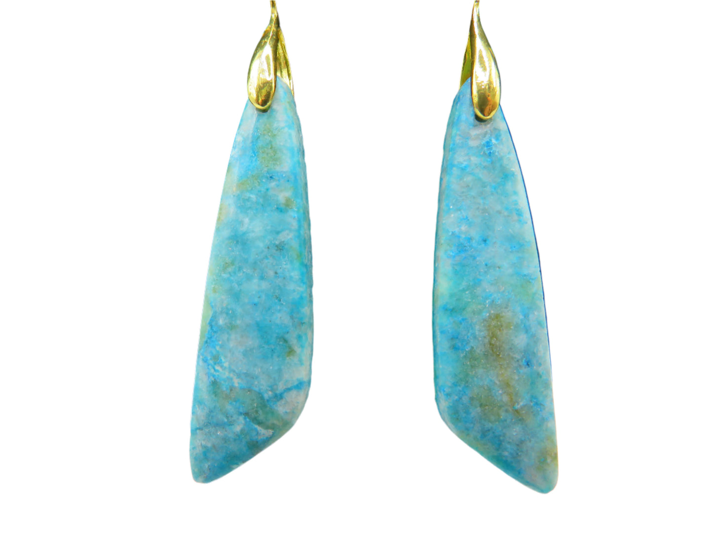 Heavenly Amazonite Hook Earrings